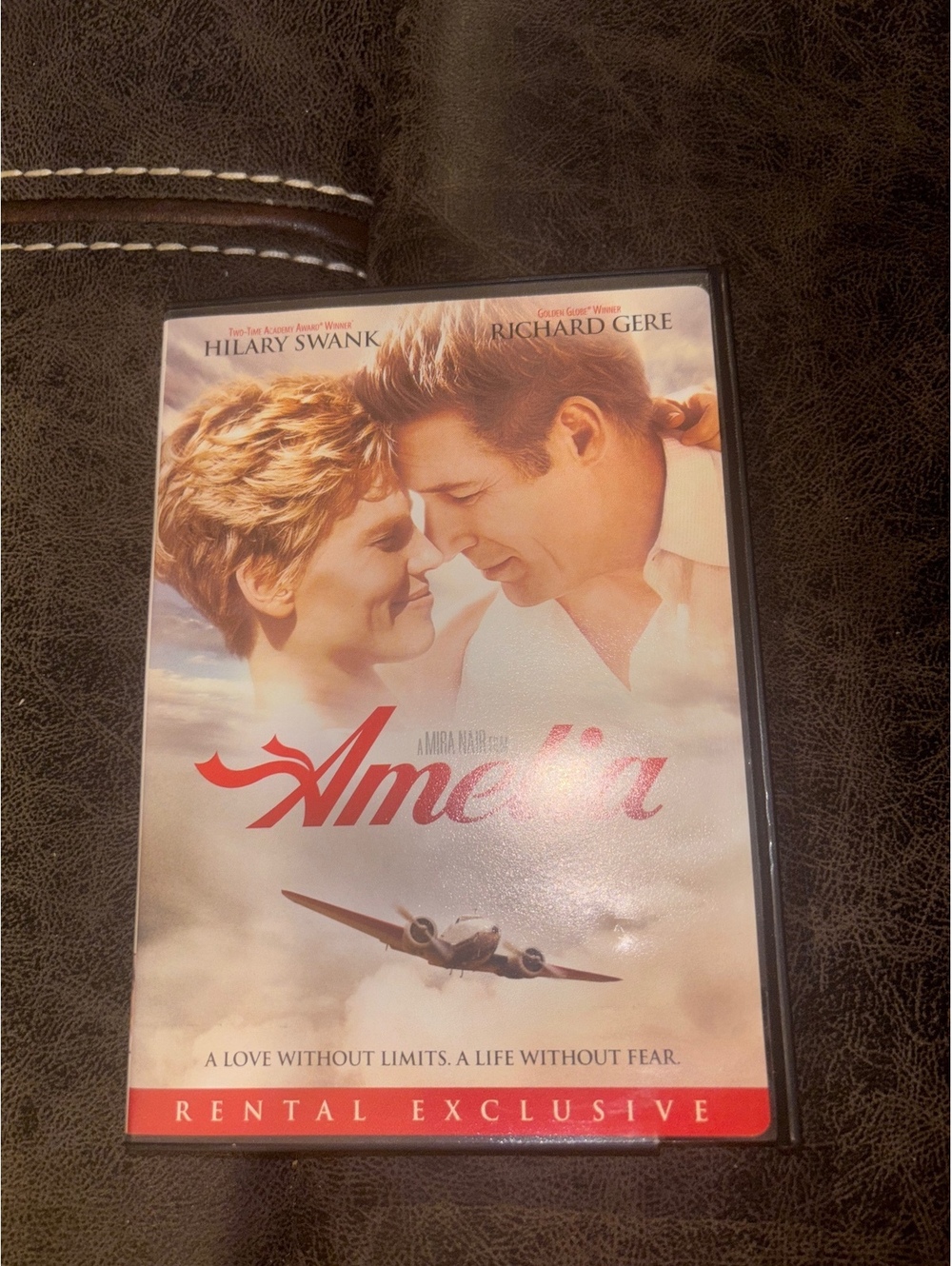 Amelia DVD 2009 Hilary Swank Richard Gere PG Biographical Drama
